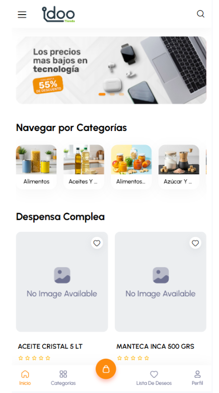 Idoo Tienda en Móvil 2